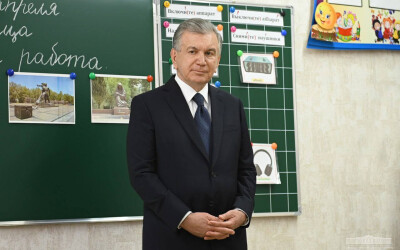 Prezident maktab-internatni borib ko‘rdi Prezident maktab-internatni borib ko‘rdi