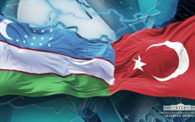 Shavkat Mirziyoyev condoles with the Turkish President