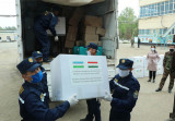 В Таджикистан прибыл гуманитарный груз из Узбекистана
