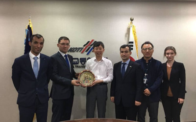 Meeting at the Korea transport Institute