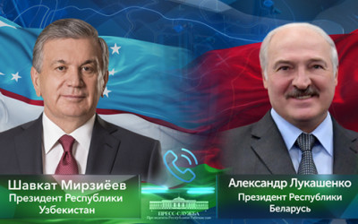 Ўзбекистон ва Беларусь Президентлари телефон орқали мулоқот қилдилар Ўзбекистон ва Беларусь Президентлари телефон орқали мулоқот қилдилар
