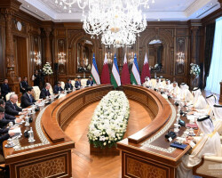 Президент Узбекистана и Эмир Катара договорились вывести двустороннее сотрудничество на новый уровень