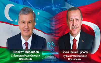 Президенты Узбекистана и Турции обсудили актуальные вопросы двусторонней и региональной повестки