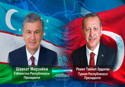 Uzbekistan, Turkey Presidents discuss current issues of the bilateral and regional agenda