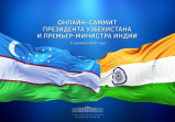 Leaders of Uzbekistan, India to hold an online summit meeting