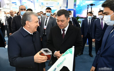 Presidents get acquainted with Industrial Exhibition at Technopark