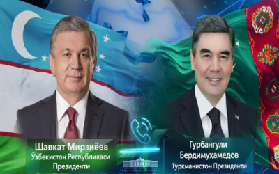 Лидеры Узбекистана и Туркменистана провели телефонный разговор Лидеры Узбекистана и Туркменистана провели телефонный разговор