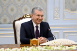 Президент Узбекистана принял министра иностранных дел Японии