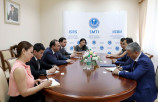 Meeting with the Vice-President of the American University of Central Asia