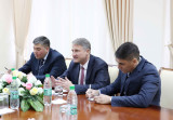 Встреча с главой представительства Фонда имени Конрада Аденауэра в Центральной Азии