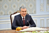  Президент Узбекистана принял делегацию Турции