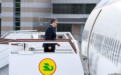 Президент Бухорога жўнаб кетди Президент Бухорога жўнаб кетди