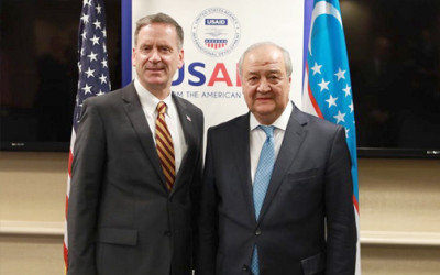 Абдулазиз Камилов встретился с администратором Агентства США по международному развитию 
