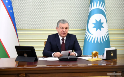 Выступление Президента Республики Узбекистан Шавката Мирзиёева на неформальном саммите Тюркского совета в формате видеоконференции