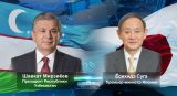 Президент Узбекистана и Премьер-министр Японии обсудили перспективы сотрудничества