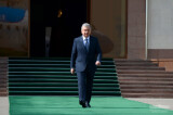President departs for Tajikistan