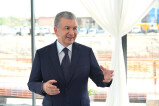 Президент ознакомился с новыми проектами Узбекского металлургического комбината