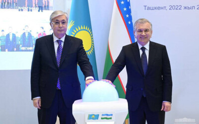 O‘zbekiston va Qozog‘iston rahbarlari kooperatsiya loyihalarini boshlab berdilar O‘zbekiston va Qozog‘iston rahbarlari kooperatsiya loyihalarini boshlab berdilar