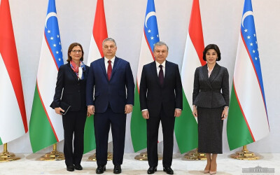 Shavkat Mirziyoyev and Viktor Orban hold a narrow-format meeting