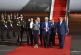 The Federal President of Germany arrives in Uzbekistan