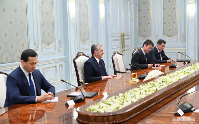 Президент Республики Узбекистан выступил за дальнейшее расширение многопланового сотрудничества с Германией