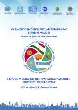 Материалы Первого заседания Центральноазиатского Экспертного Форума