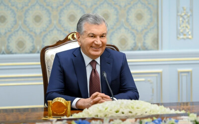 President Shavkat Mirziyoyev receives UAE delegation
