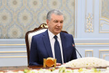 Президент Узбекистана выступил за дальнейшее расширение практического сотрудничества с Азербайджаном