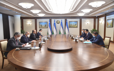 Премьер-министр Узбекистана принял министра иностранных дел Кыргызстана