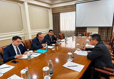 Элдор Арипов встретился с директором Института Евразии Китайской академии международных проблем