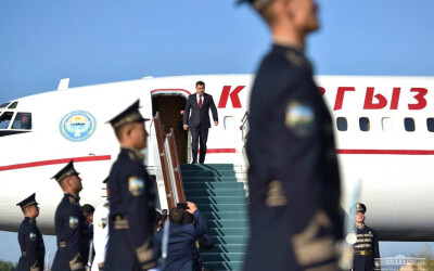 Президент Кыргызстана прибыл в Самарканд
