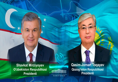Uzbekistan, Kazakhstan Presidents talk over the phone