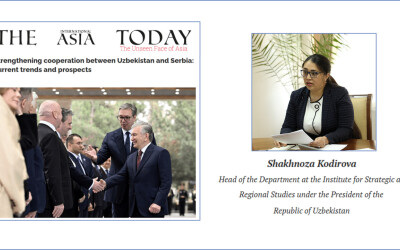 The strengthening of cooperation between Uzbekistan and Serbia is in the spotlight of the Turkish media The strengthening of cooperation between Uzbekistan and Serbia is in the spotlight of the Turkish media